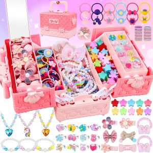 Jewelry Toys for Girls, 172Pcs Jewel Rings