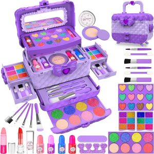 54 Pcs Kids Makeup Kit for Girls